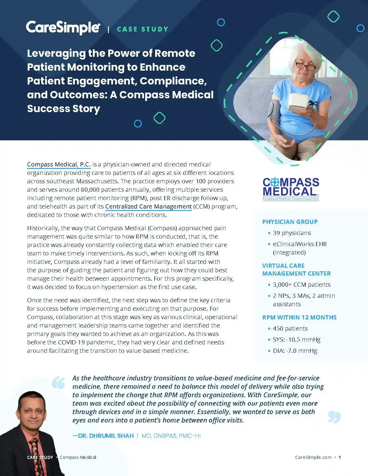 CareSimple Compass Case Study Final Dec 2021 0134 Page 1