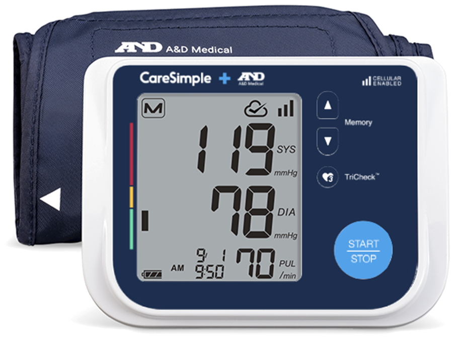 CareSimple Direct+ Blood Pressure Monitor
